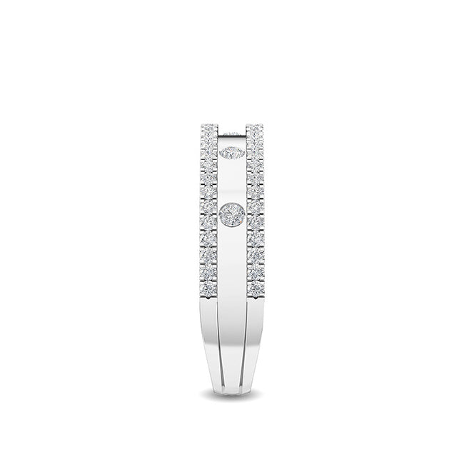 Round Lab Grown Diamond Stackable Diamonds Bands ZRP1387-S