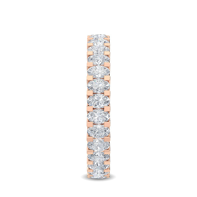 1 1/2 Ctw Oval Lab Grown Diamond Eternity Band