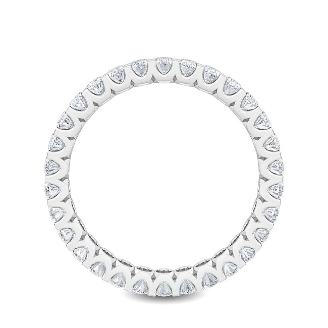 1 1/2 Ctw Oval Lab Grown Diamond Eternity Band