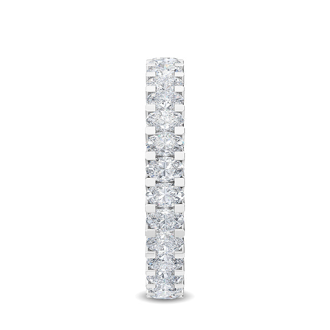1 1/2 Ctw Oval Lab Grown Diamond Eternity Band