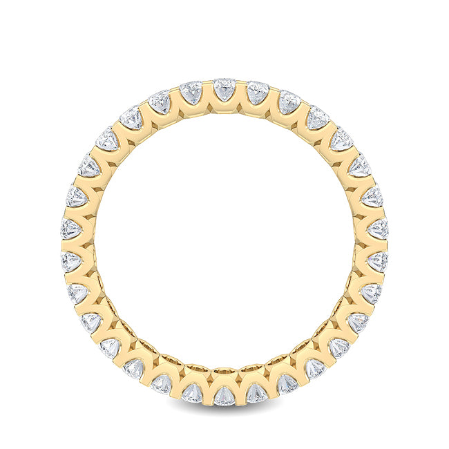 1 1/2 Ctw Oval Lab Grown Diamond Eternity Band