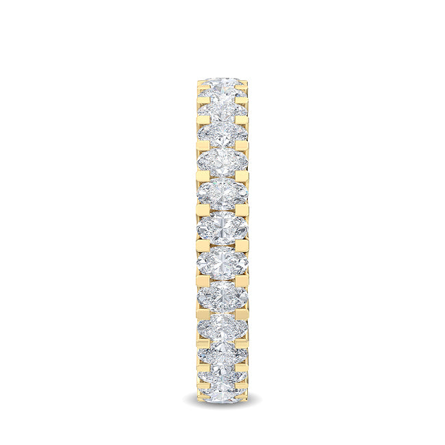 1 1/2 Ctw Oval Lab Grown Diamond Eternity Band