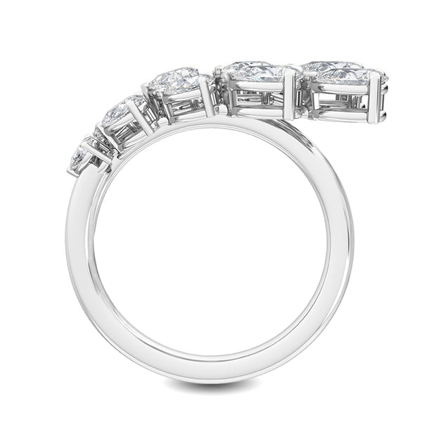 Pear Lab Grown Diamond Stackable Diamonds Bands ZRP1623-S