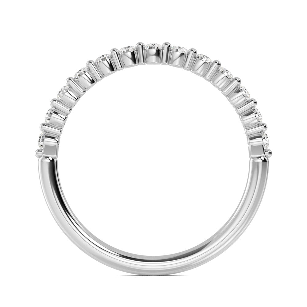 Floating Round Lab Grown Diamond Ring