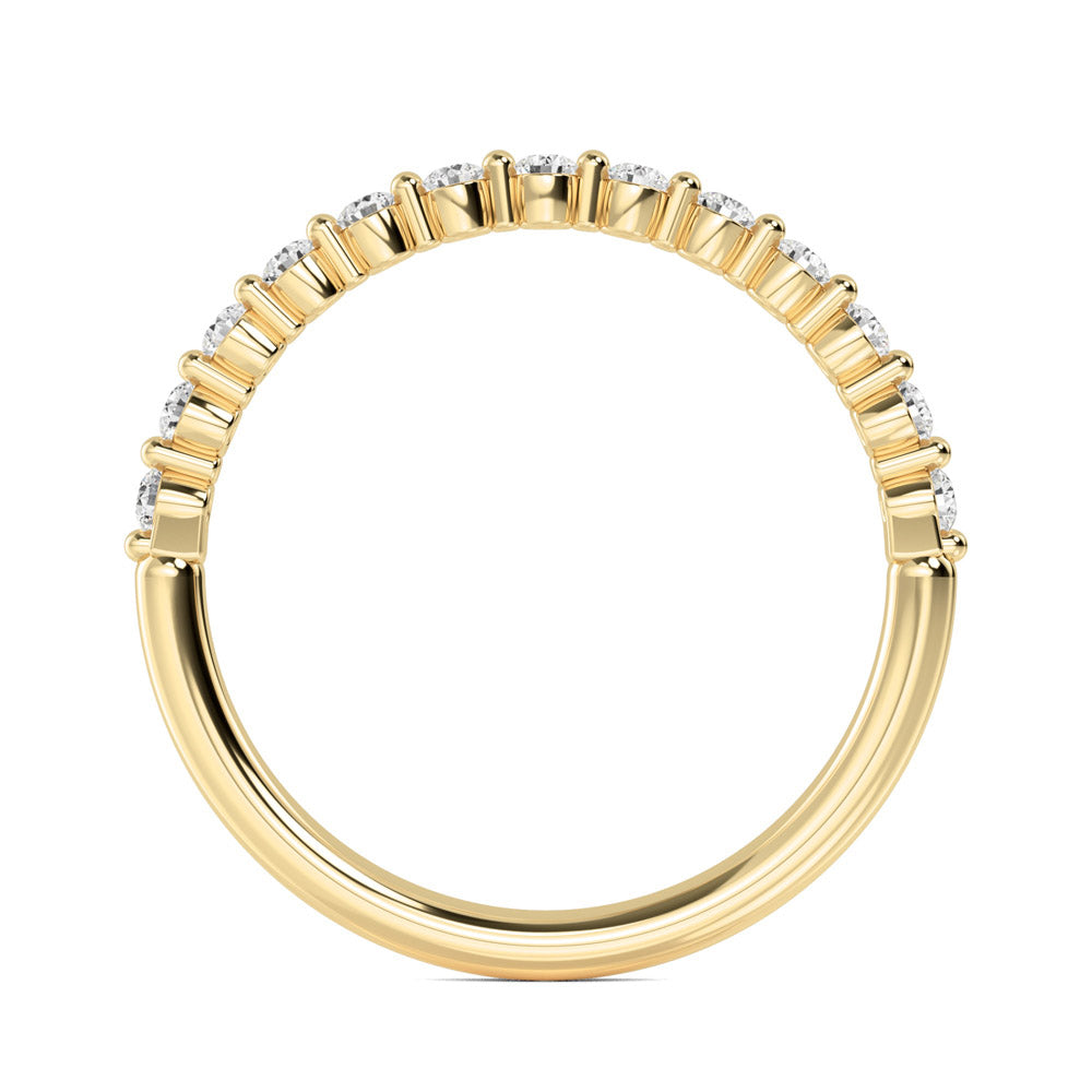 Floating Round Lab Grown Diamond Ring