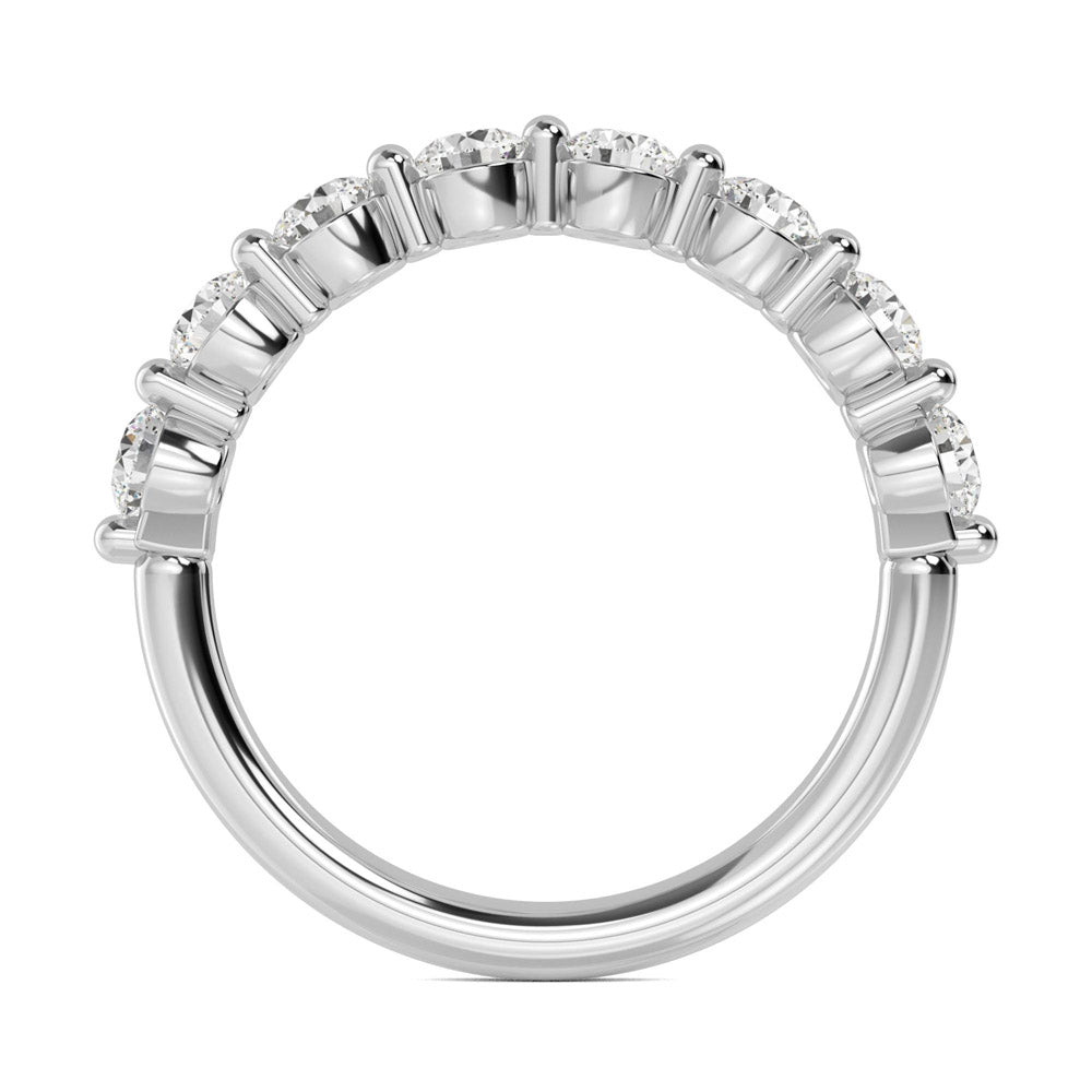 Floating Round Lab Grown Diamond Ring