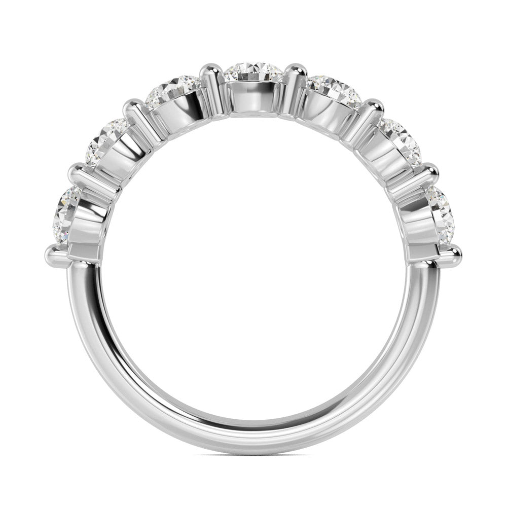 Floating Round Lab Grown Diamond Ring