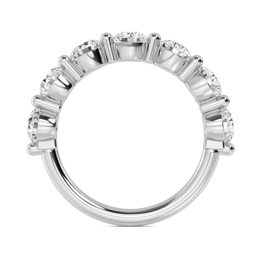 Floating Round Lab Grown Diamond Ring