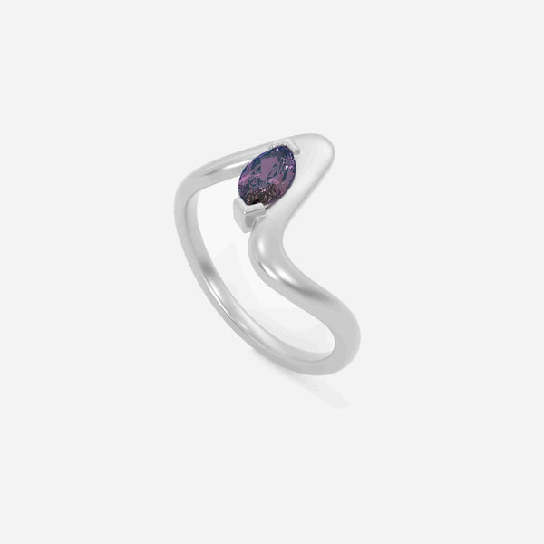 SORA Amethyst Pinky Ring