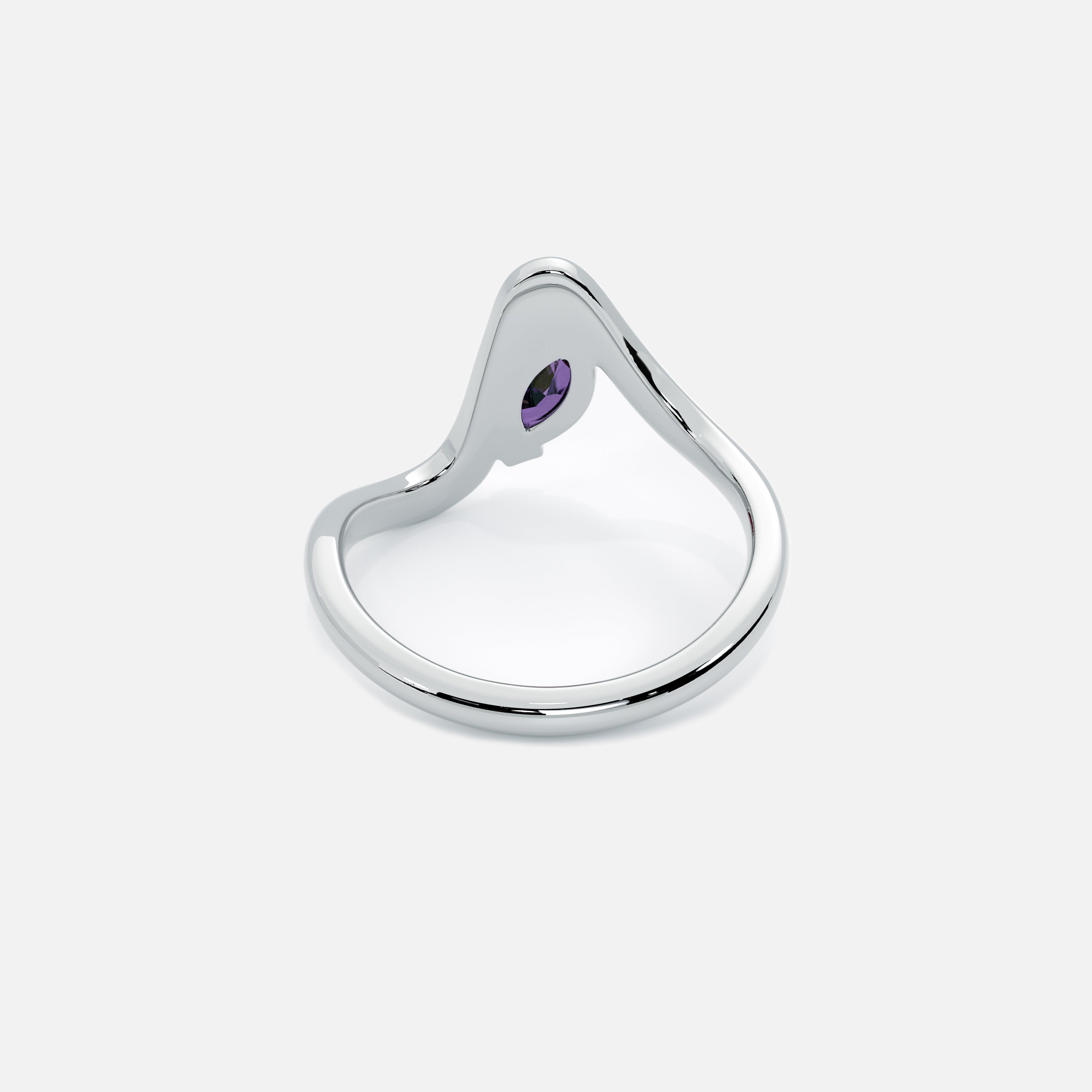 SORA Amethyst Pinky Ring JAUR