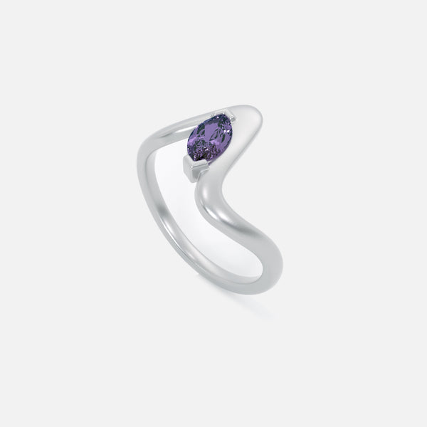 SORA Amethyst Pinky Ring JAUR