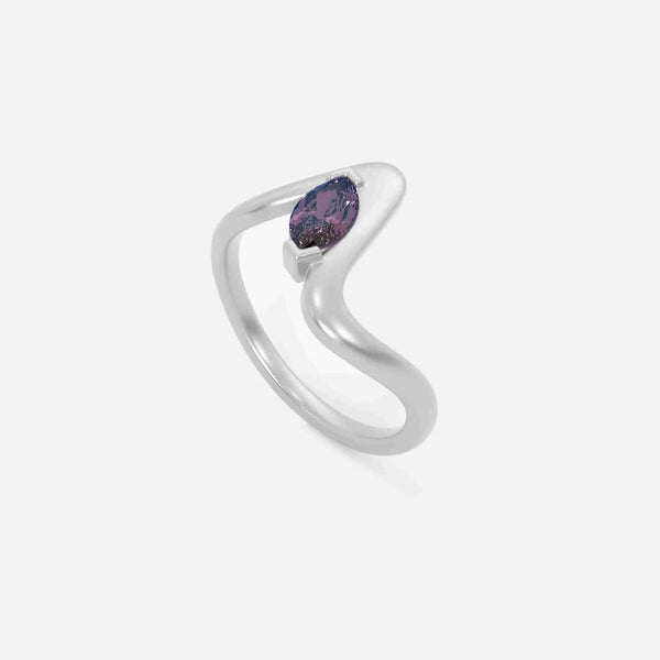 SORA Amethyst Pinky Ring JAUR