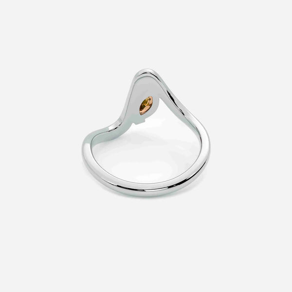 SORA Brown Lab Diamond Pinky Ring JAUR