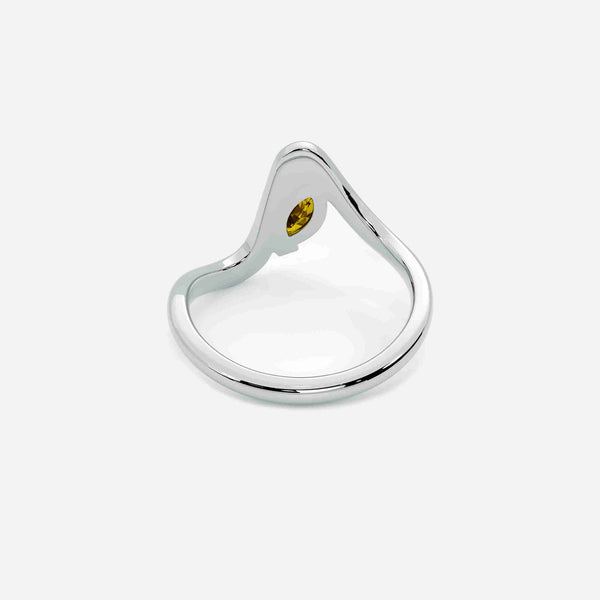 SORA Citrine Pinky Ring