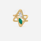 SORA Citrine Pinky Ring JAUR
