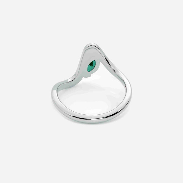 SORA Emerald Pinky Ring