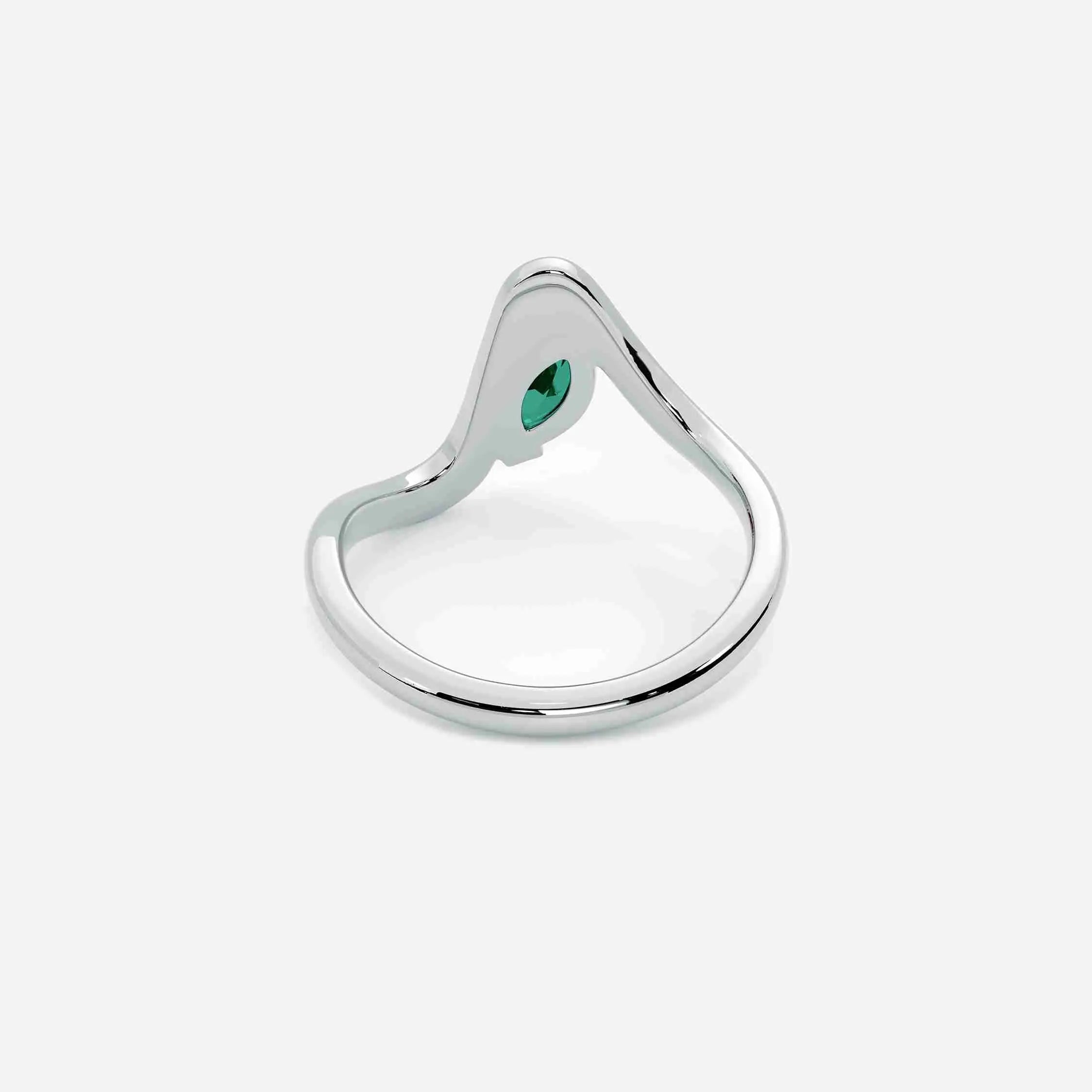 SORA Emerald Pinky Ring JAUR