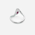 SORA Pink Sapphire Pinky Ring JAUR