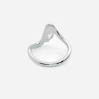 SORA White Lab Diamond Pinky Ring JAUR