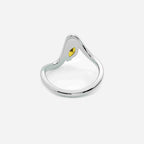 SORA Yellow Lab Diamond Pinky Ring JAUR