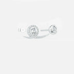 Lab Grown Diamond Snail Diamond Climber in White Gold – View 4 | JAUR
