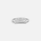 Lab Grown Diamond The Taper Ring in White Gold | JAUR