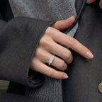 Lab Grown Diamond The Taper Ring in White Gold | JAUR