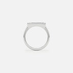 Lab Grown Diamond The Taper Ring in White Gold | JAUR