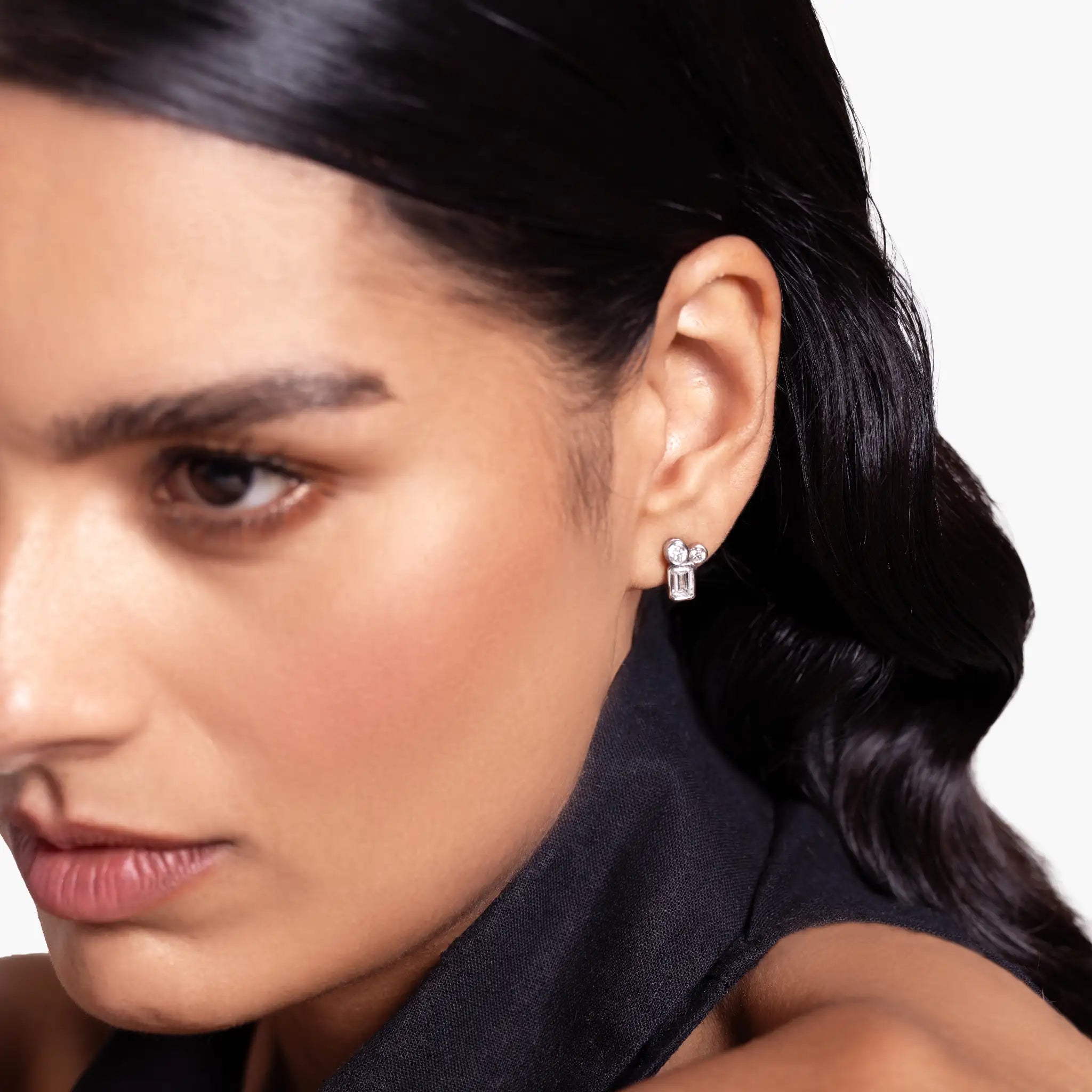 Two Round & Emerald Diamond Jacket