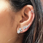 Two Round & Emerald Diamond Jacket JAUR