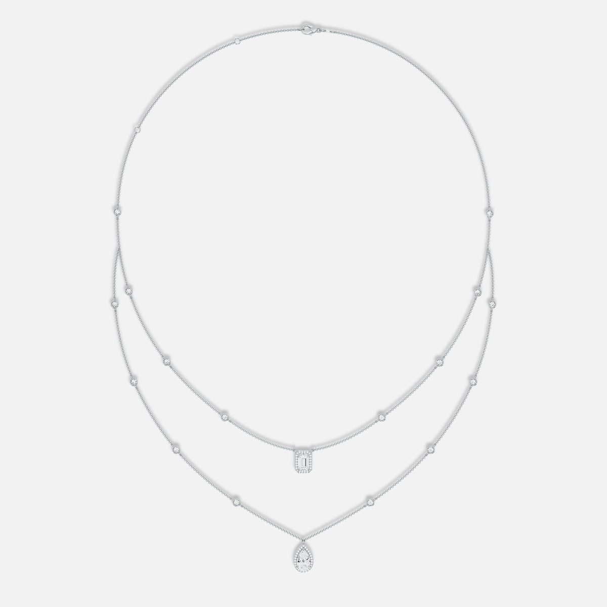 Two Row Serenity Necklace JAUR