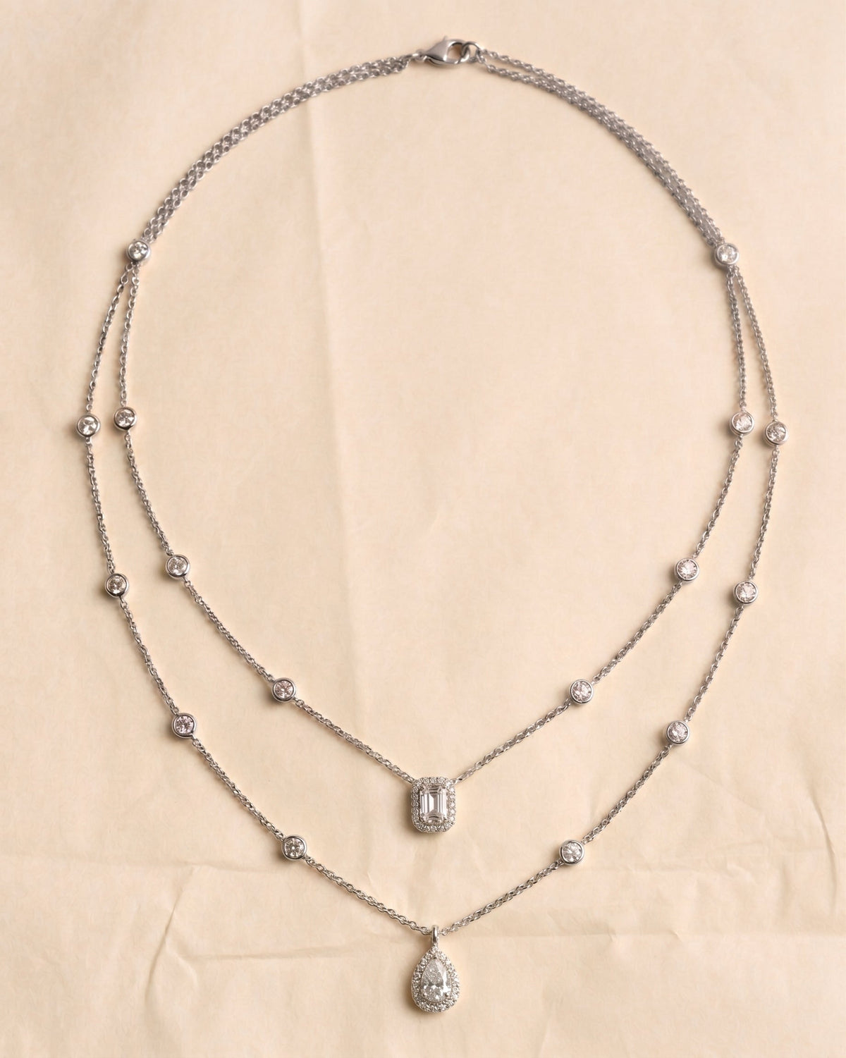 Two Row Serenity Necklace JAUR