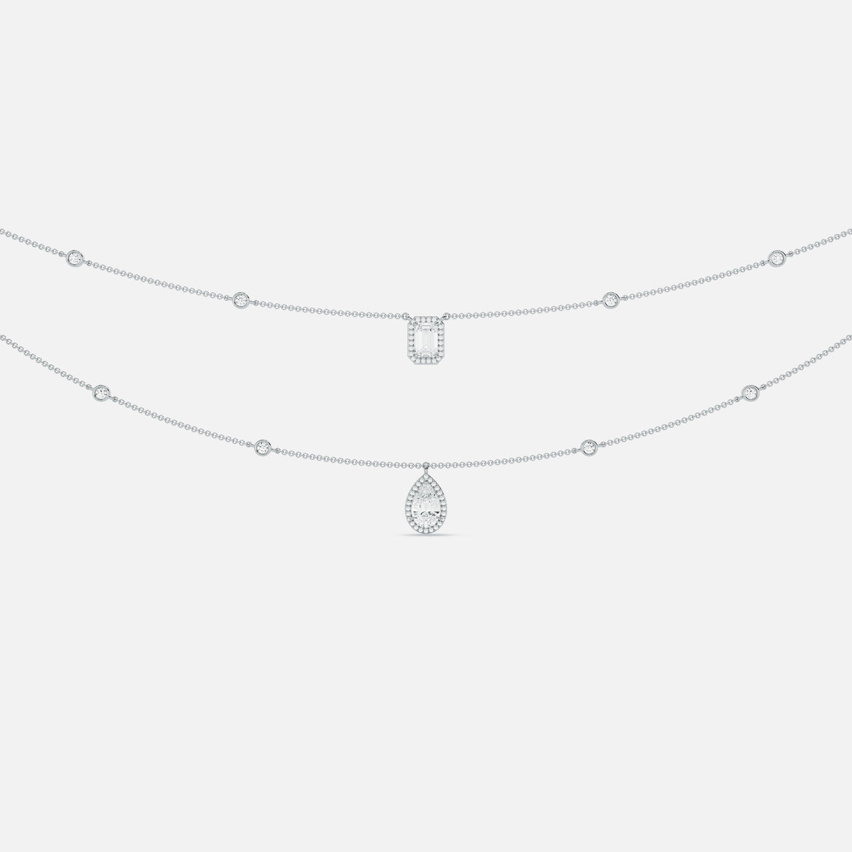 Two Row Serenity Necklace JAUR