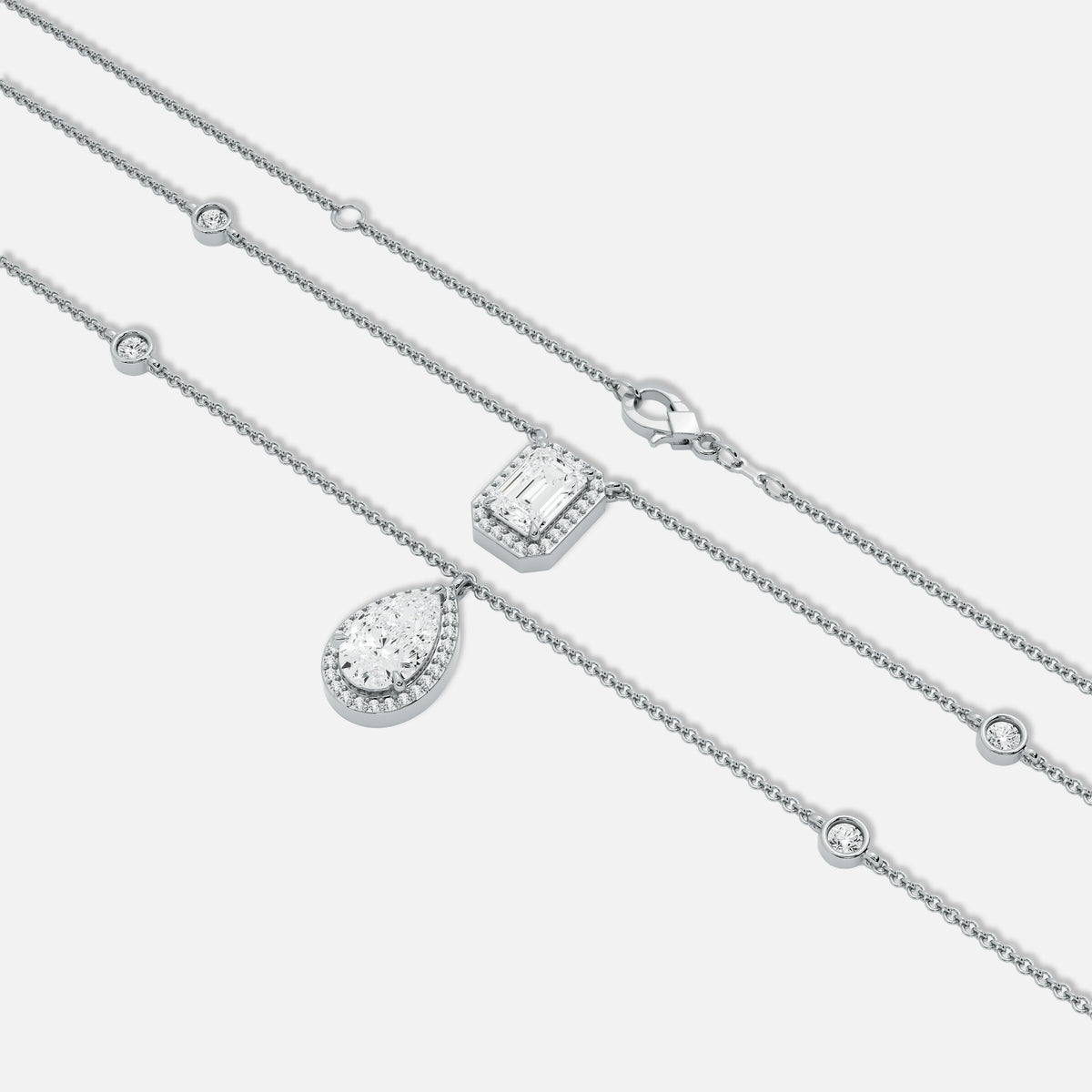 Two Row Serenity Necklace JAUR
