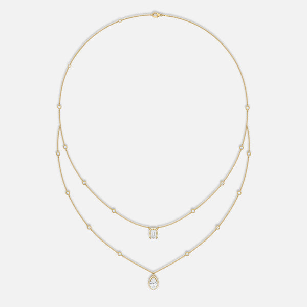 Two Row Serenity Necklace JAUR