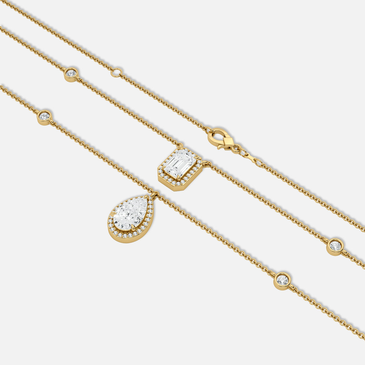 Two Row Serenity Necklace JAUR