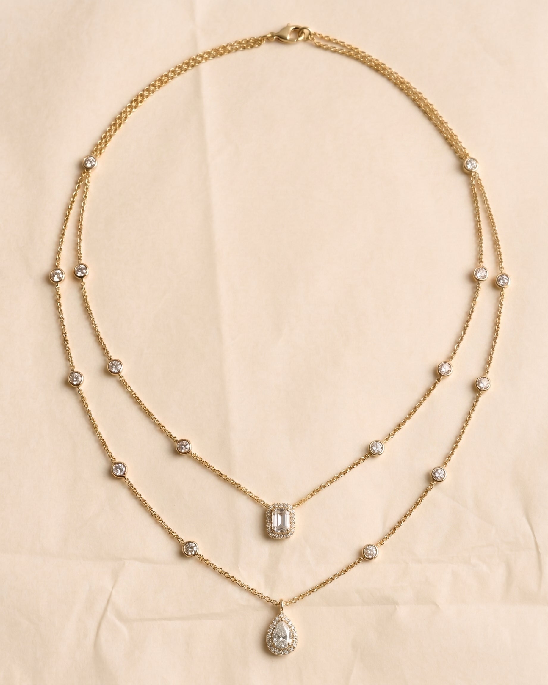 Two Row Serenity Necklace JAUR