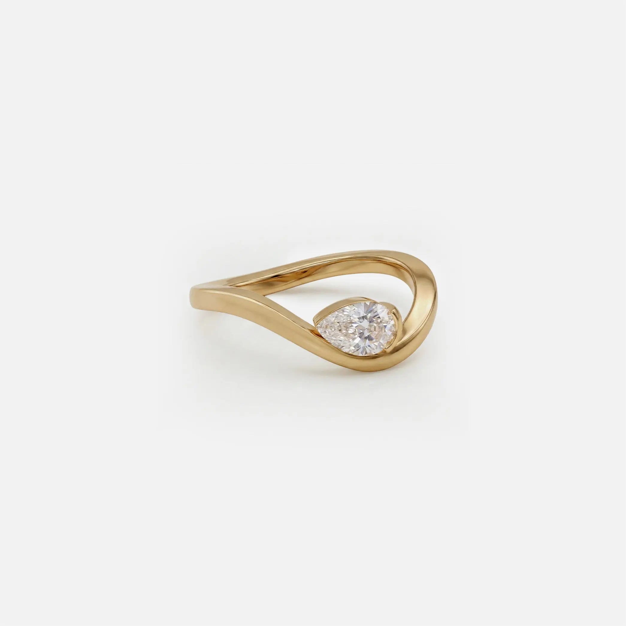 Lab Grown Diamond The Drift Ring – View 4 | JAUR