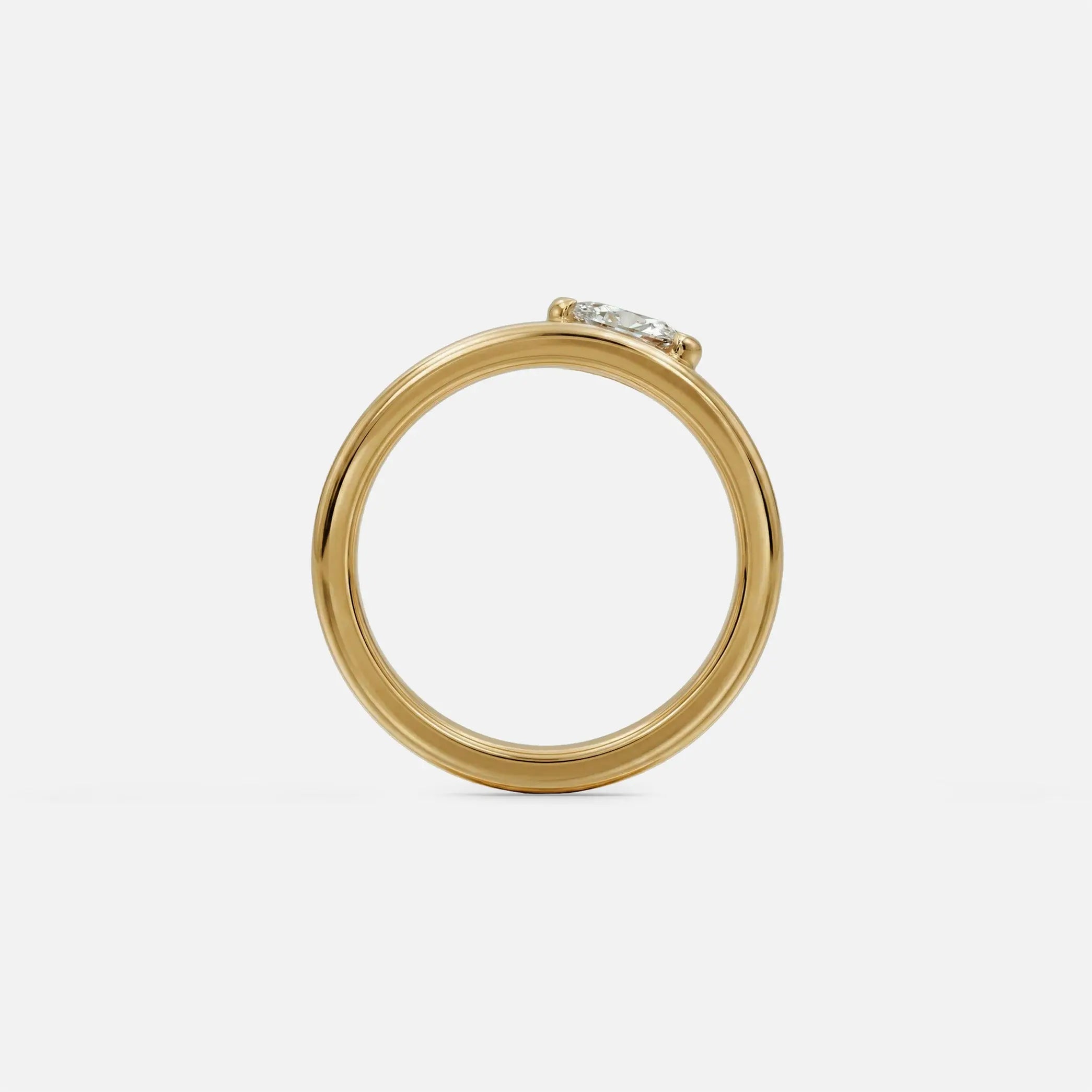 Lab Grown Diamond The Drift Ring – View 5 | JAUR