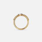 Lab Grown Diamond The Orbit Ring in Yellow Gold – View 5 | JAUR