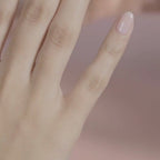 NOOR Pink Sapphire and Amethyst Pinky Ring